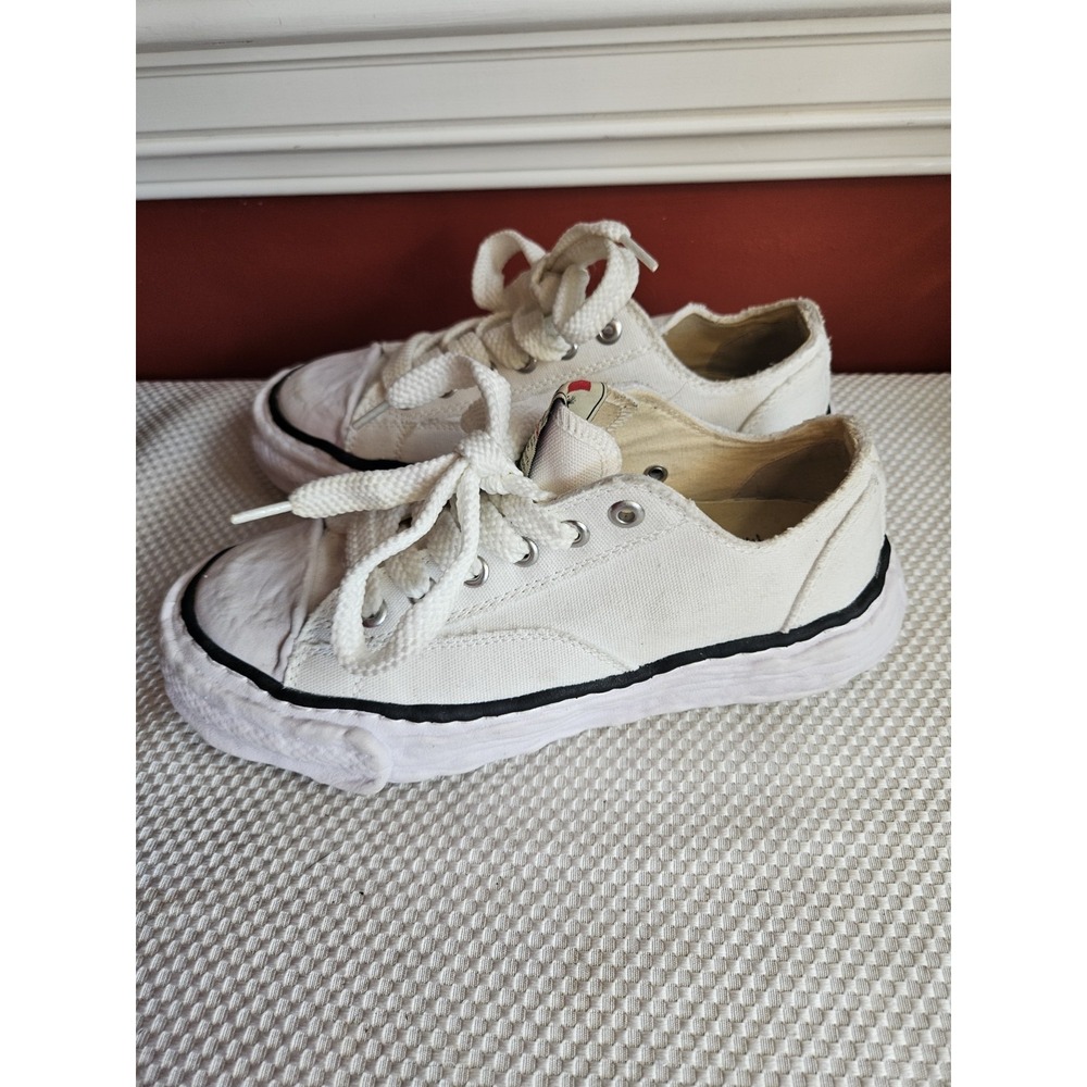 Maison Mihara Yasuhiro Peterson OG Sole Canvas Low 'White' 10.5 - Picture 7 of 8